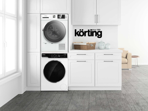 Korting стирка + сушка: Полный цикл чистоты и свежести с паром