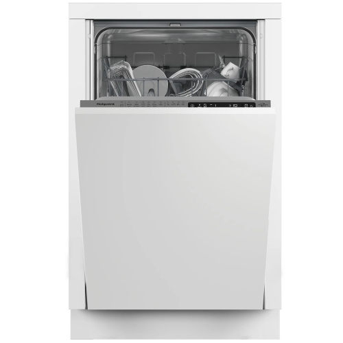 Hotpoint-Ariston HIS 1C69: Тихая посудомоечная машина 45 см