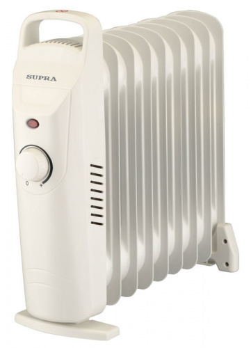 Масляный радиатор Supra ORS-09-SP white