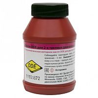 Масло 2-х тактное DDE SS-2T-0,1 полусинтетическое красное