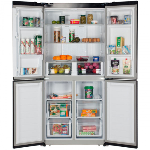 Холодильник Hiberg RFQ-490DX NFGR фото 2