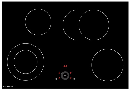 Встраиваемая электрическая варочная панель Kuppersbusch KE 8330.0 SR