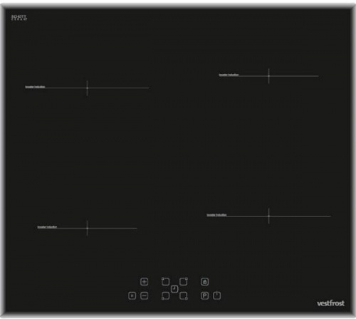 Встраиваемая электрическая варочная панель Vestfrost VFVIT60HM