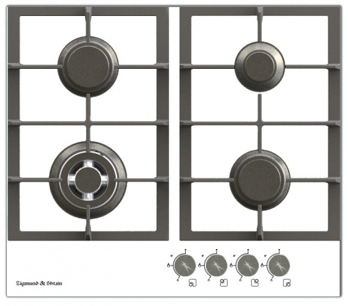 Встраиваемая газовая варочная панель Zigmund & Shtain M 21.6 W фото 2