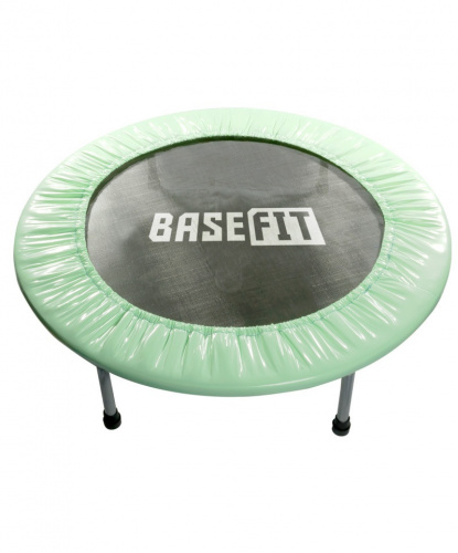 Батут BaseFit TR-101 81 см зеленый/мятный фото 2
