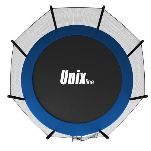 Батут Unix Line 8 ft outside blue фото 4