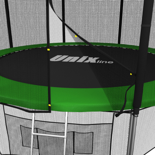 Батут Unix Line 12 ft outside green фото 3