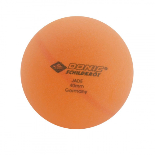 Мячи для настольного тенниса Donic Jade оранжевый (6 штук) фото 3