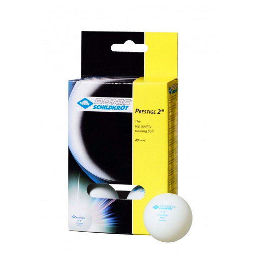 Мячи для настольного тенниса Donic Prestige 2 белый фото 2