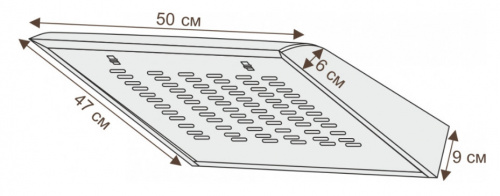 Встраиваемая вытяжка Ciarko ZRC Slim 50 Ivory фото 3