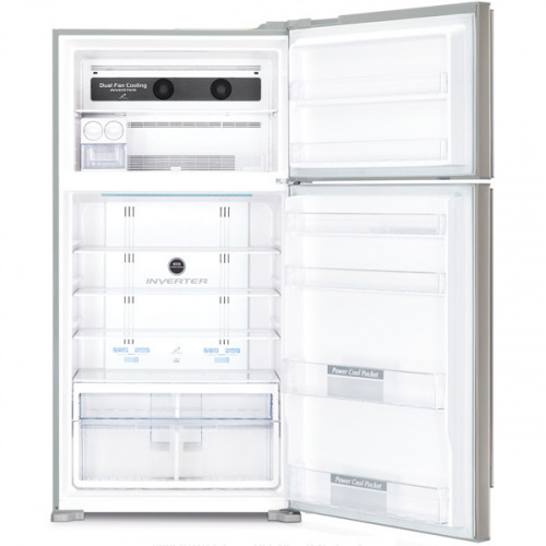 Холодильник Hitachi R-V 722 PU1 SLS фото 5