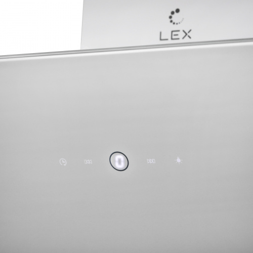 Каминная вытяжка Lex Touch ECO 600 white фото 4