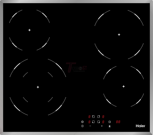 Встраиваемая электрическая варочная панель Haier HHY-C64DFB