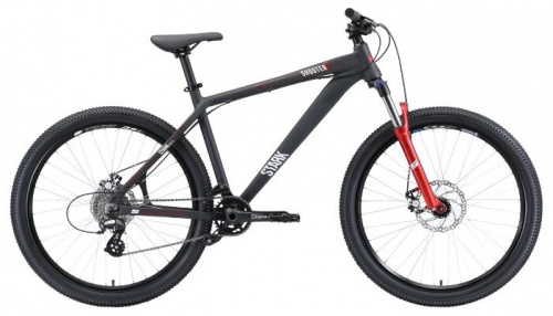 Велосипед Stark 2020 Shooter-2 чёрный/белый/красный 18 (H000014182) фото 2
