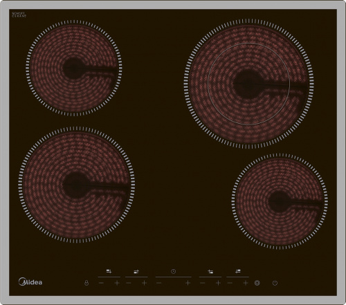 Встраиваемая электрическая варочная панель Midea MCH64430X фото 2