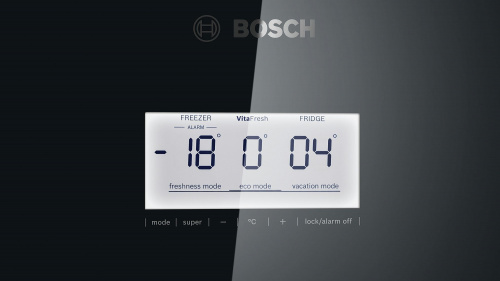 Холодильник Bosch KGN 49SB3AR черный/стекло фото 5