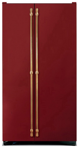 Холодильник IO Mabe ORGF2DBHFRR бордовый фото 2