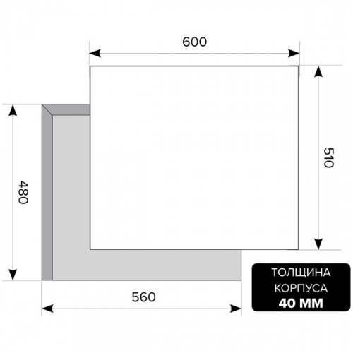 Встраиваемая газовая варочная панель Lex GVS 640 IX фото 5