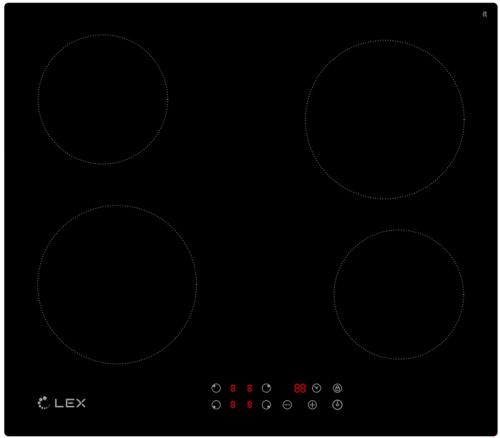 Встраиваемая электрическая варочная панель Lex HH 6040 BL фото 2