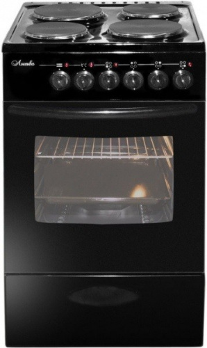 Электрическая плита Лысьва ЭП 411 МС черный (без крышки) фото 2