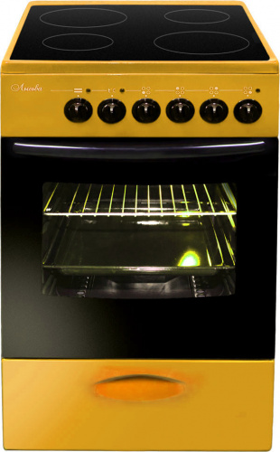 Электрическая плита Лысьва ЭПС 411 МС желтый фото 2