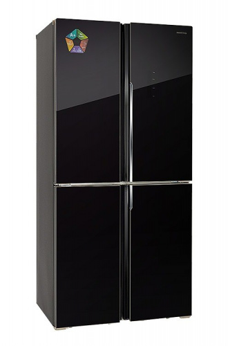 Холодильник Hiberg RFQ-490DX NFGB фото 2