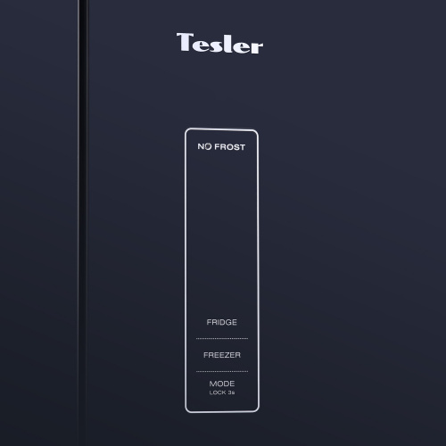 Холодильник Tesler RCD-480I black glass фото 3