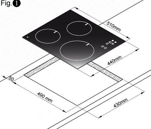Встраиваемая индукционная варочная панель Zigmund & Shtain CIS 029.45 WX фото 3