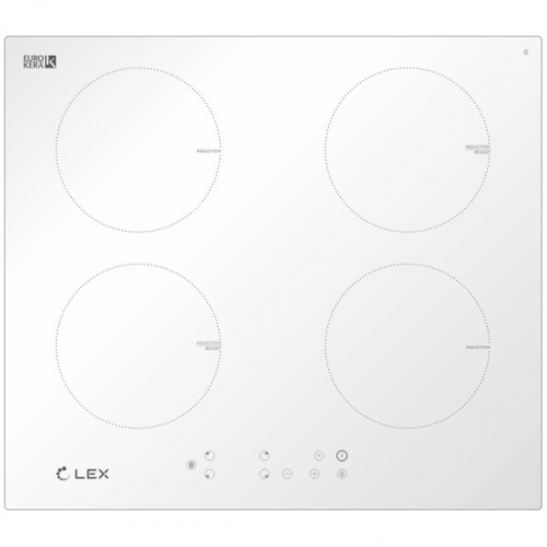 Встраиваемая индукционная варочная панель Lex EVI 640-1 WH фото 2
