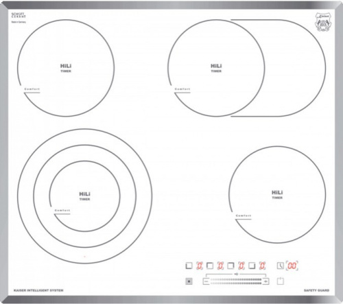 Встраиваемая электрическая варочная панель Kaiser KCT 6715 FW фото 2