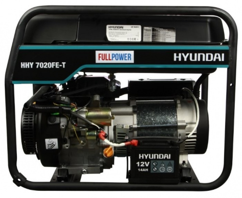 Генератор бензиновый Hyundai HHY7020FE фото 5