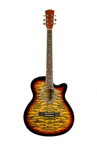 Акустическая гитара Elitaro E4030C SB Tiger фото 2