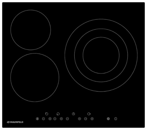 Встраиваемая электрическая варочная панель Maunfeld EVCE 593.T-BK фото 2