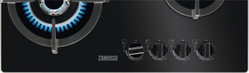 Встраиваемая газовая варочная панель Zanussi GPZ363LK черный фото 8