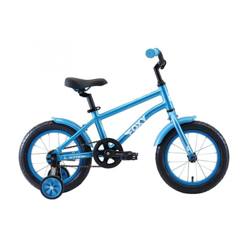 Велосипед Stark 2020 Foxy 14 Boy голубой/белый H000016494 фото 2