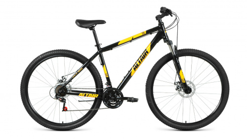 Велосипед Altair AL 29 D 21 ск черный/оранжевый 2020-2021 21 (RBKT1M69Q011) фото 2