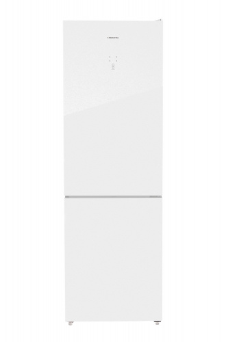 HIBERG RFC-375DX NFGW Холодильник (белое стекло) фото 2