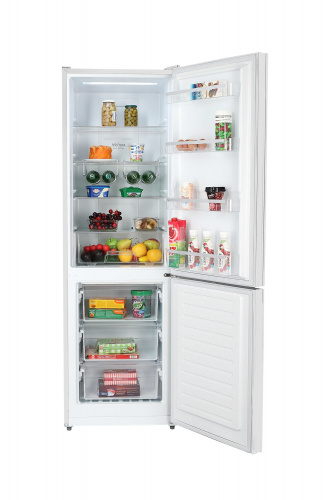 HIBERG RFC-375DX NFGW Холодильник (белое стекло) фото 3