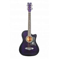 Акустическая гитара Belucci BC3830 фиолетовый полосатый глянец