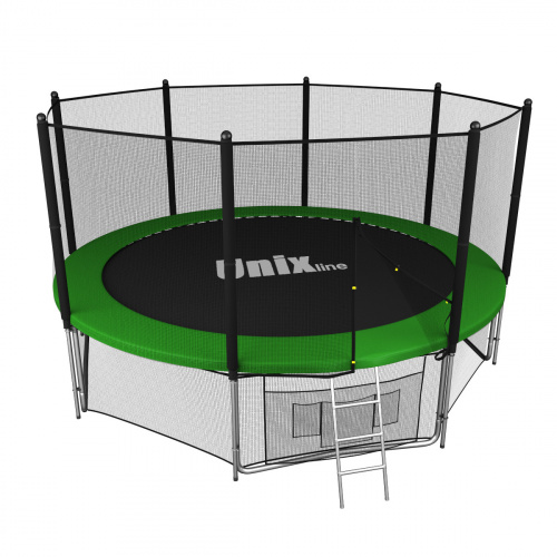 Батут Unix Line 12 ft outside green