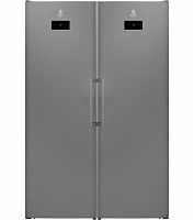 Холодильник Jackys JLL FI1860 Side by Side нержавеющая сталь