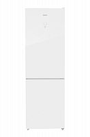 HIBERG RFC-375DX NFGW Холодильник (белое стекло)