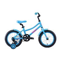 Велосипед Stark 2020 Foxy 14 Girl бирюзовый/розовый H000016495