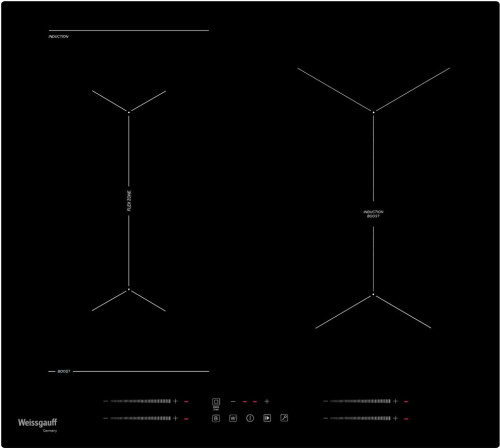 Встраиваемая индукционная варочная панель Weissgauff HI 643 BY