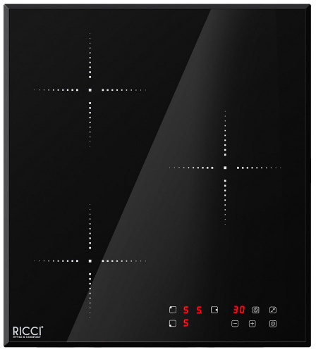 Встраиваемая индукционная варочная панель Ricci DCL-B35401B фото 2