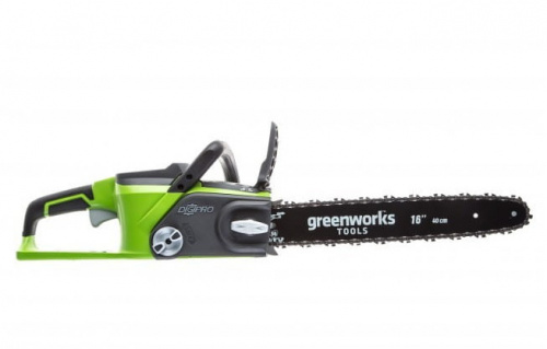Цепная пила аккумуляторная GreenWorks GD40CS18K2 (2005807UA) фото 3