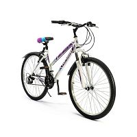 Велосипед Top Gear Style 26 ВН26433К белый/фиолетовый