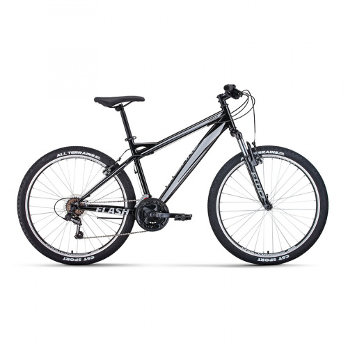 Велосипед Forward Flash 26 1.2 S (2020-2021) 15 (RBKW1M16GS22) черный/серый фото 2