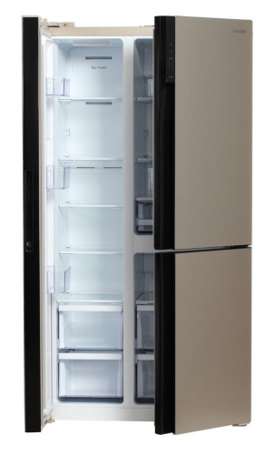 Холодильник Hyundai CS6073FV шампань фото 8
