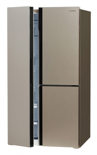 Холодильник Hyundai CS6073FV шампань фото 9